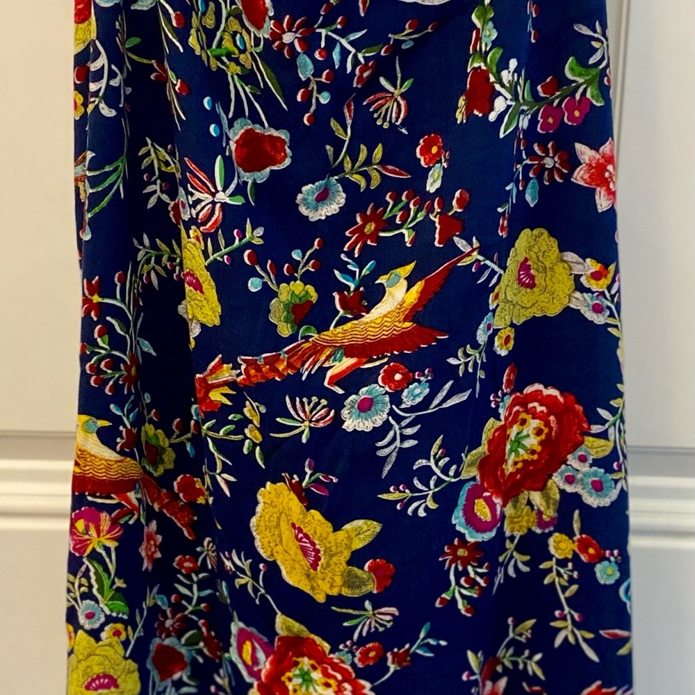 Floral print beach cover up